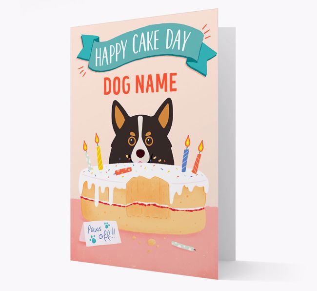 Happy Cake Day: Personalized {breedFullName} Card